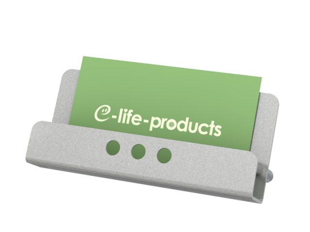 トヨダプロダクツ 名刺立て カードスタンド スチール シルバー MTR カード収納図