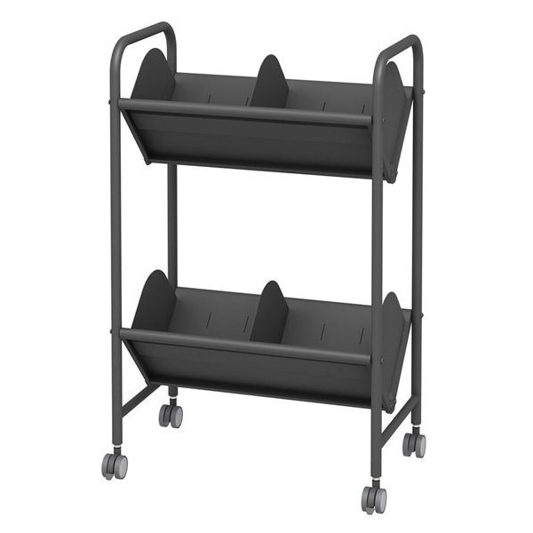 ブックラックワゴン　Toyoda products BR-2 Amazon｜トヨダプロダクツ ファイルワゴン スチール製 仕切り8枚