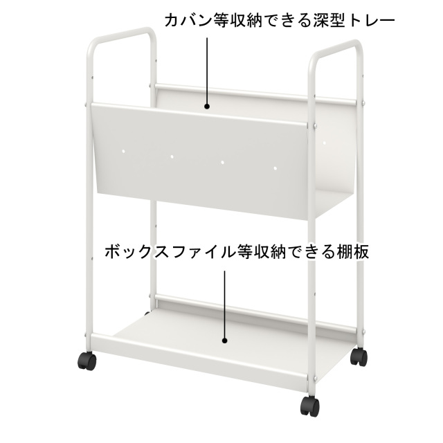 パーソナルワゴンPW-1ホワイト組み立て例