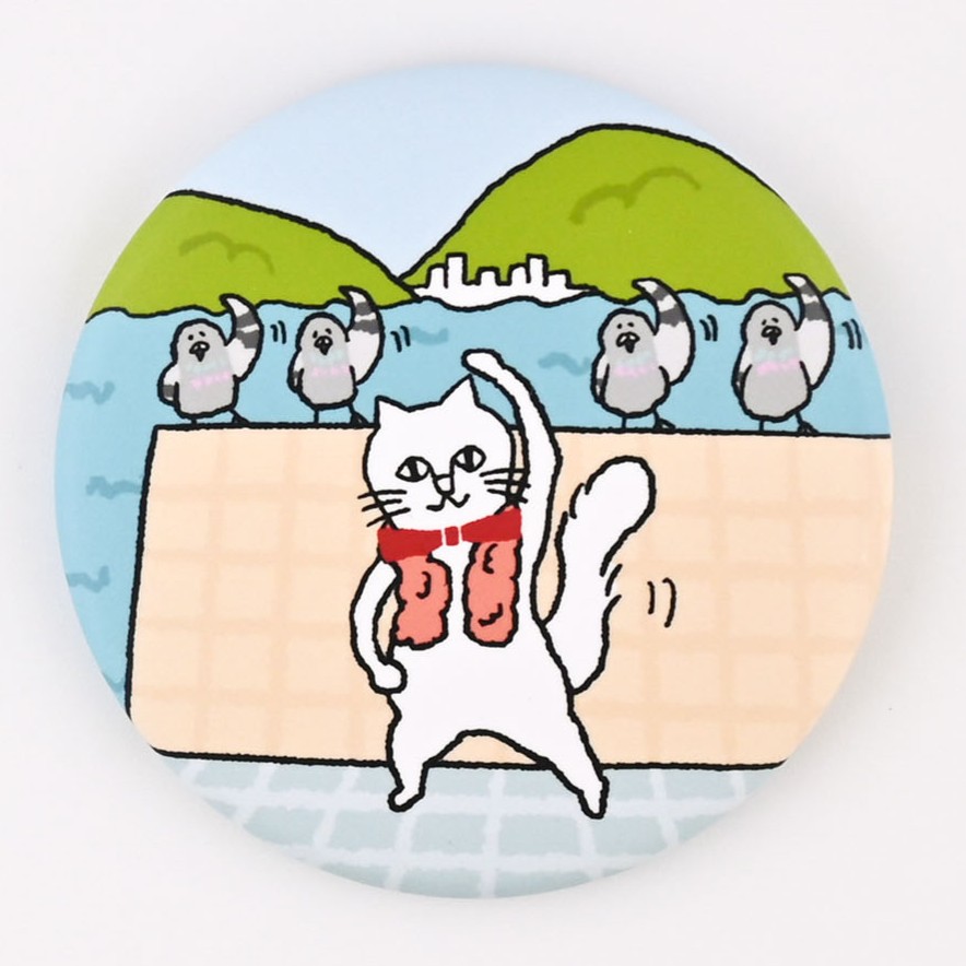 缶バッジ　体操top