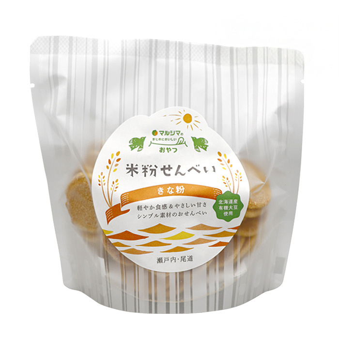 米粉せんべい　きな粉
