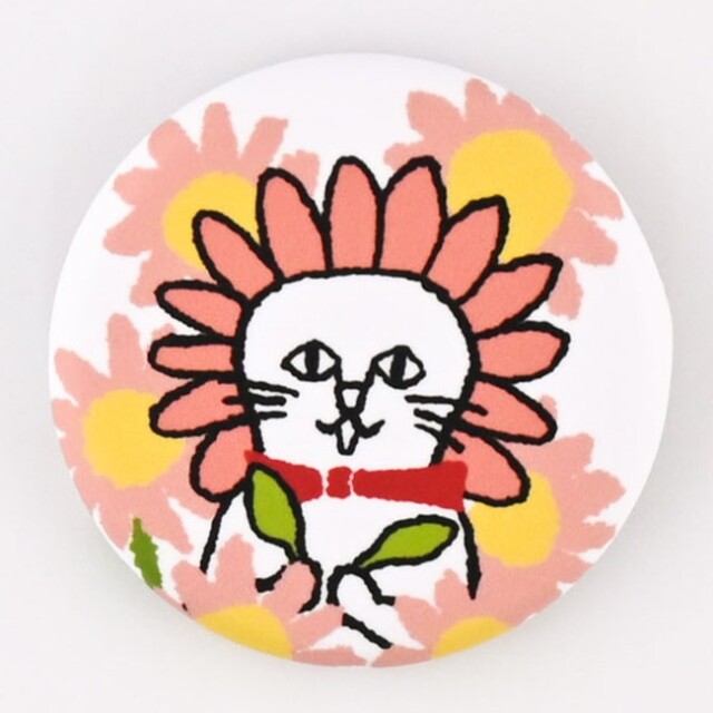 缶バッジ　お花top