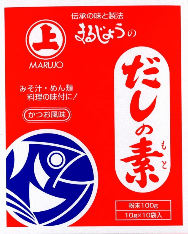 だしの素100ｇパッケージ