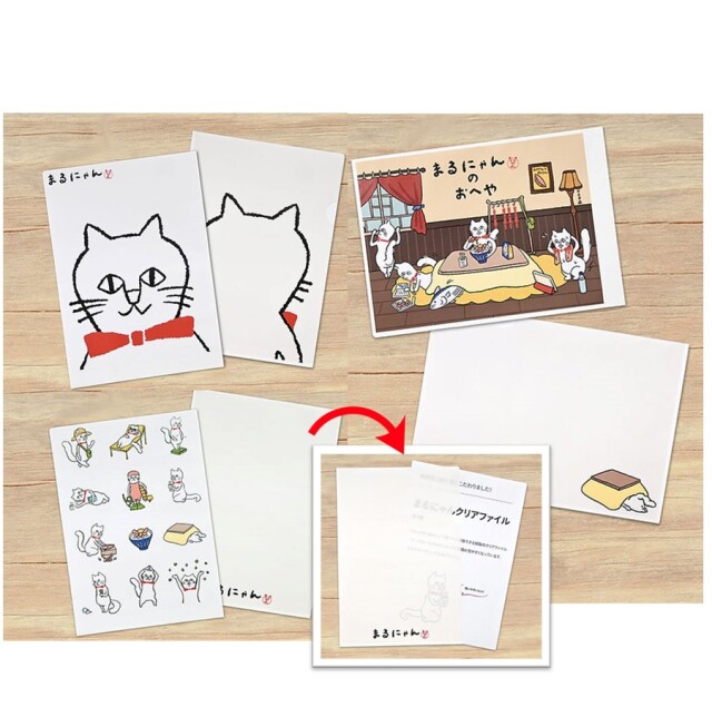 クリアファイル3種