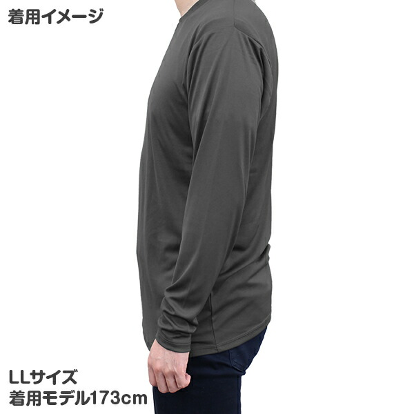 everyone グレー 長袖Tシャツ L CROSS & STITCH 長袖tシャツ メンズ 長袖 クロススティッチ 6.2