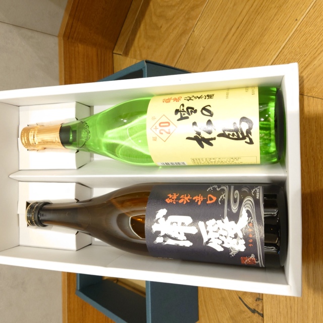 【ギフト向け】松島日本酒セット（化粧箱入）～浦霞と雪の松島の辛口純米酒セット