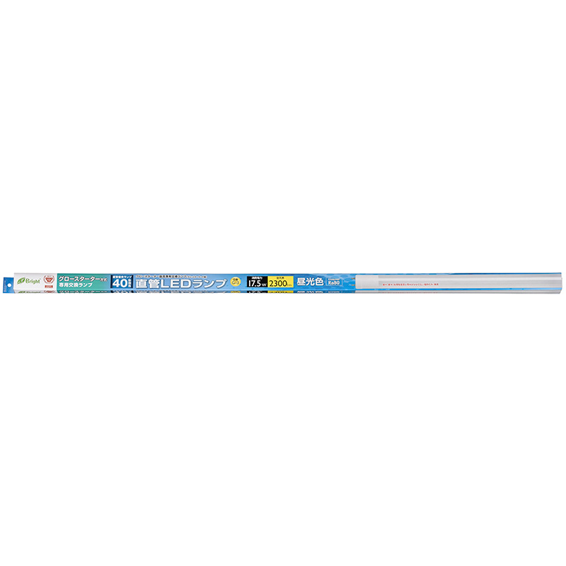【オーム電機/OHM】【送料無料】　06-0920　LDF40SS・D/17/23　4本セット　直管LED 40W相当　昼光色 2300ｌｍ