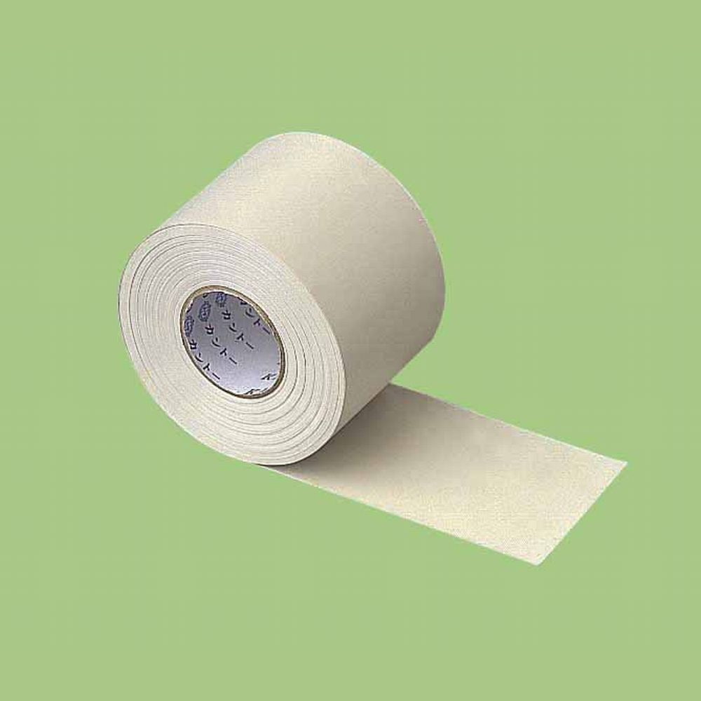 【関東器材/KANTO】CT-5018-I　非粘着テープ アイボリー 50mm×18m　バラ