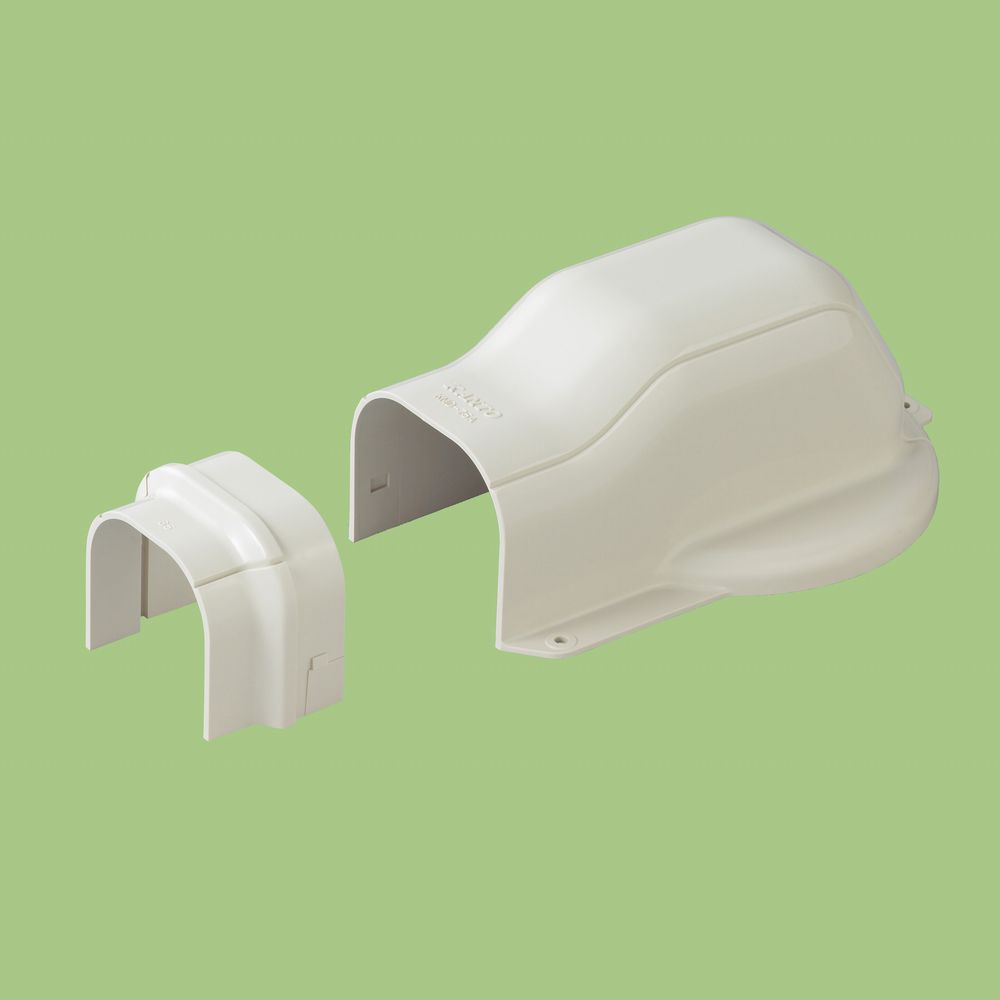 【在庫処分特価！】【関東器材/KANTO】　KMD-6575A　マンション用出口化粧カバー （後付用）（ブラウン）≪因幡66・77シリーズ互換≫