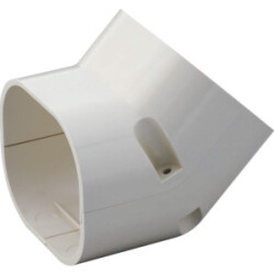 【業者様向け】【因幡電工/INABA】 LDCF-70-10　コーナー立面45°  1箱10個セット