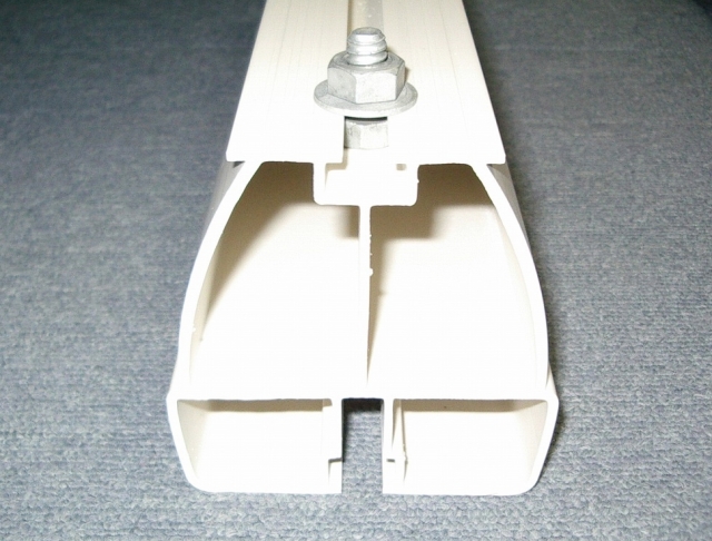 ミライ】 GKB-400M エアコン固定ブロック 400mm ミルキーホワイト