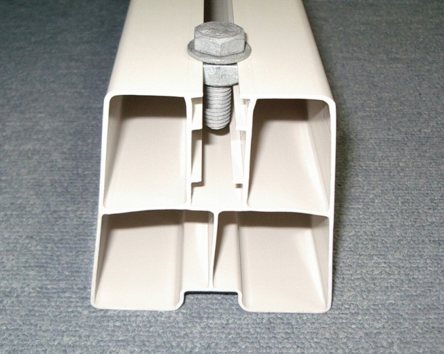 オーム電機】 00-4458 ライトロックベース400mm NRB-400 アイボリー