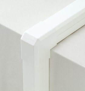 因幡電工/INABA】 MCO-85 室内用MD立面アウトコーナー（外曲り90