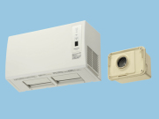 【Panasonic/パナソニック】 FY-24UW5 単相200V　2.4kW　PTCセラミックヒーター　壁取付形　１室換気用　予備暖房・連続換気付