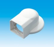 【因幡電工/INABA】　MWM-85　室内用MDウォールコーナーエアコンキャップ用 ネオホワイト