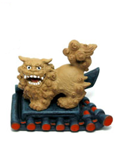 ローソン限定 海洋堂 沖縄物産展 第2弾 シーサー阿 リペイントver