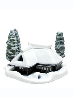 海洋堂 みちのく物産展 雪景色