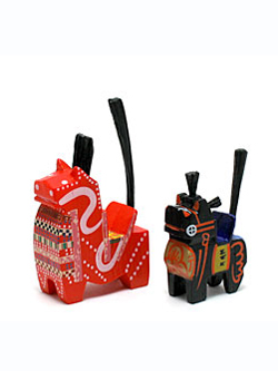 海洋堂 みちのく物産展 三春駒・八幡馬（B）