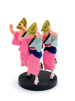 海洋堂 中国四国物産展 阿波踊り