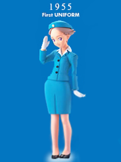 ローソン限定 ＡＮＡ ユニフォームコレクション プチ アンコール 1st UNIFORM