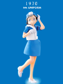 ローソン限定 ＡＮＡ ユニフォームコレクション プチ アンコール 4th UNIFORM