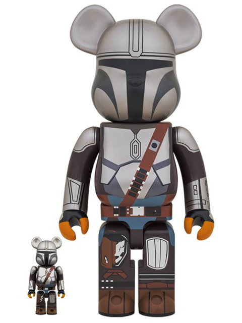 BE@RBRICK  ベアブリック MANDALORIAN 100% & 400%