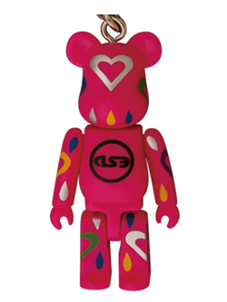 kladskap  BE＠RBRICK ストラップ 50％ ピンクVer.