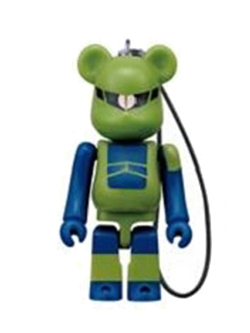 楽天市場】BE＠RBRICK ベアブリック 70％ ストラップ 機動戦士