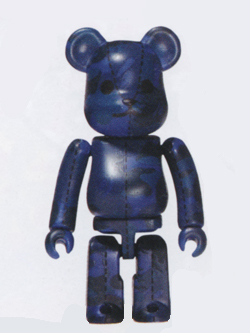 BE@RBRICK BAPE 100％ ブルーVer.