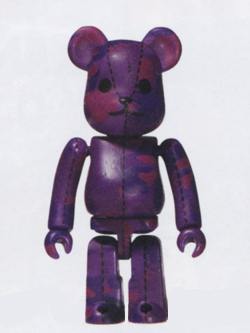 BE@RBRICK BAPE 100％ パープルVer.
