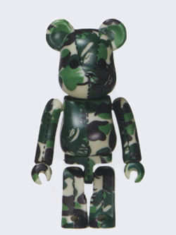 BE@RBRICK BAPE 100％ グリーンVer.
