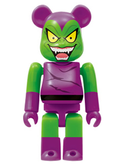 BE@RBRICK Happyくじ MARVEL 5.グリーン・ゴブリン ベアブリック 100%