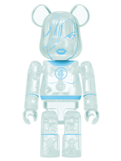 BE@RBRICK Happyくじ MARVEL 28.インビジブル・ウーマン ベアブリック 100%