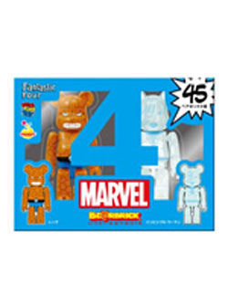 BE@RBRICK Happyくじ MARVEL 45.シング&インビジル・ウーマン
