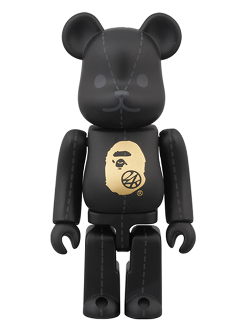 A BATHING APE(R) × 24karats BE@RBRICK ベアブリック 100%