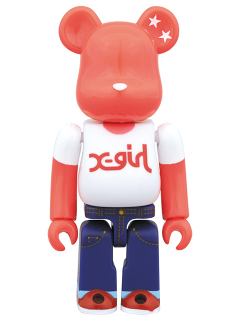 BE@RBRICK ベアブリック X-girl 100%