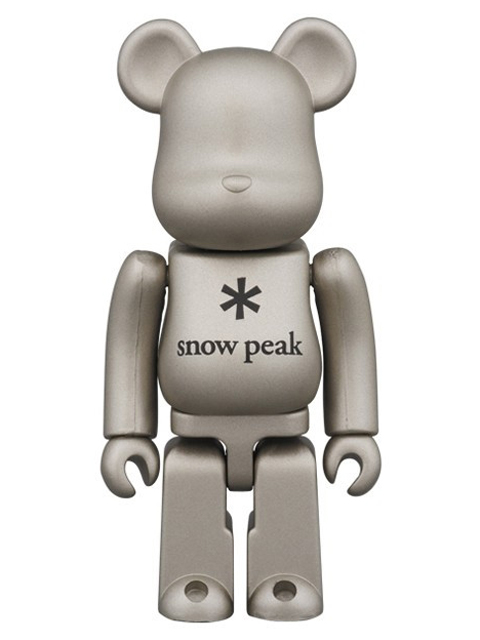 snow peak BE@RBRICK ベアブリック 100%