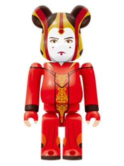 Happyくじ STAR WARS 3. パドメ・アミダラ BE@RBRICK ベアブリック 100%