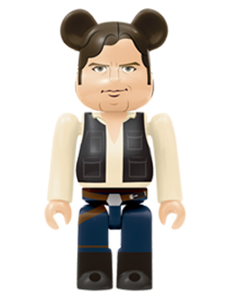 Happyくじ STAR WARS 15. ハン・ソロ BE@RBRICK ベアブリック 100%