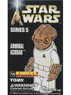 KUBRICK STAR WARS SERIES5 ADMIRAL ACKBAR