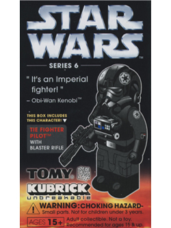 KUBRICK STAR WARS SERIES6 TIE FIGHTER PILOT