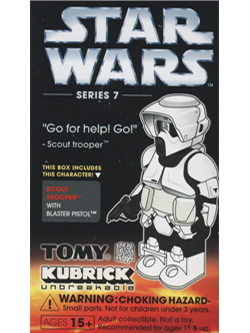 KUBRICK STAR WARS SERIES7 SCOUT TROOPER