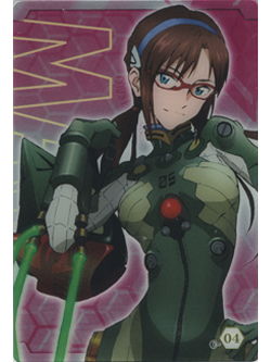 ローソン限定 エヴァンゲリオン メタリックプラカード2 マリVer.