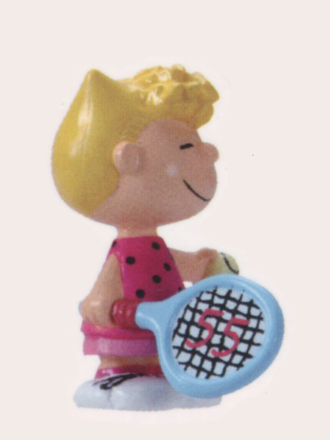 コロコロスヌーピー 55周年フィギュアコレクション 25.SALLY(TENNIS/PINK)