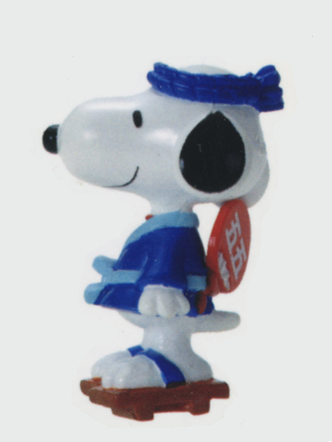 コロコロスヌーピー 55周年フィギュアコレクション 45.SNOOPY(MATSURI BLUE)