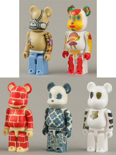 WORLD WIDE TOUR BE@RBRICK ベアブリック 100%　5PC Eset