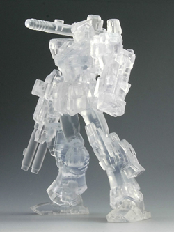 魂ネイション2009開催記念 入場特典 MINIFIG フルアーマーガンダム クリア―Ver.