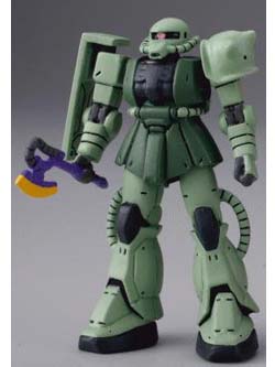 カップヌードル×GUNPLA 特製miniガンプラ 1/380 MS-06F 量産型ザクII