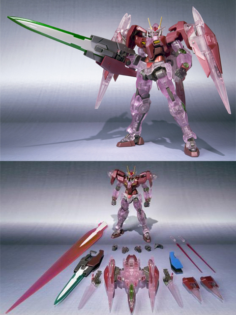 魂ウェブ限定商品 ROBOT魂＜SIDE MS＞ダブルオーガンダム トランザムライザー