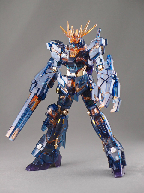 HGUC 1/144 ユニコーンガンダム2号機 バンシィ （デストロイモード）劇場限定NT-DクリアVer.